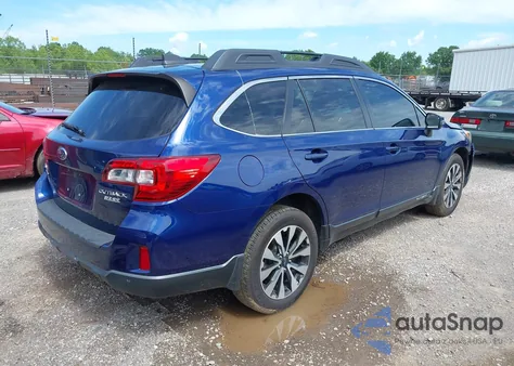 2017 Subaru Outback 2.5I Limited из США, поврежденный, VIN 4S4BSANC2H3370884